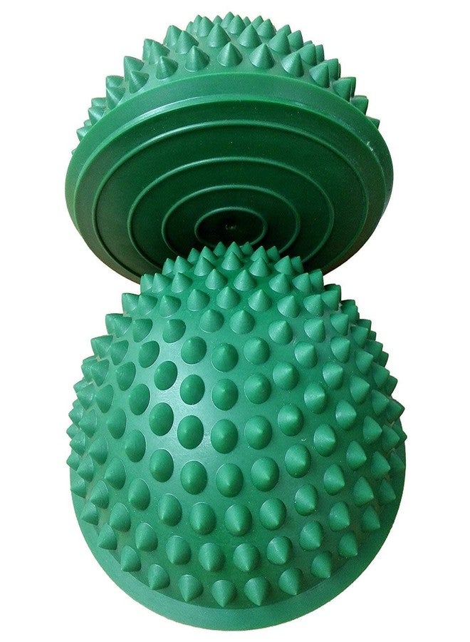 IRIS Foot Massage Balance Pods - 16cm / 6.5in Spiky Half Balls for Yoga, Pilates, Gym & Fitness Training, Anti-Slip Massage Exercise Balls for Stability & Reflexology - Image 2